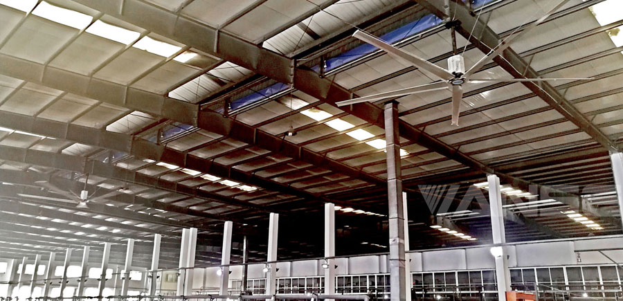 大型工業(yè)吊扇能降低空氣濕度 大型工業(yè)吊扇能降低空氣濕度